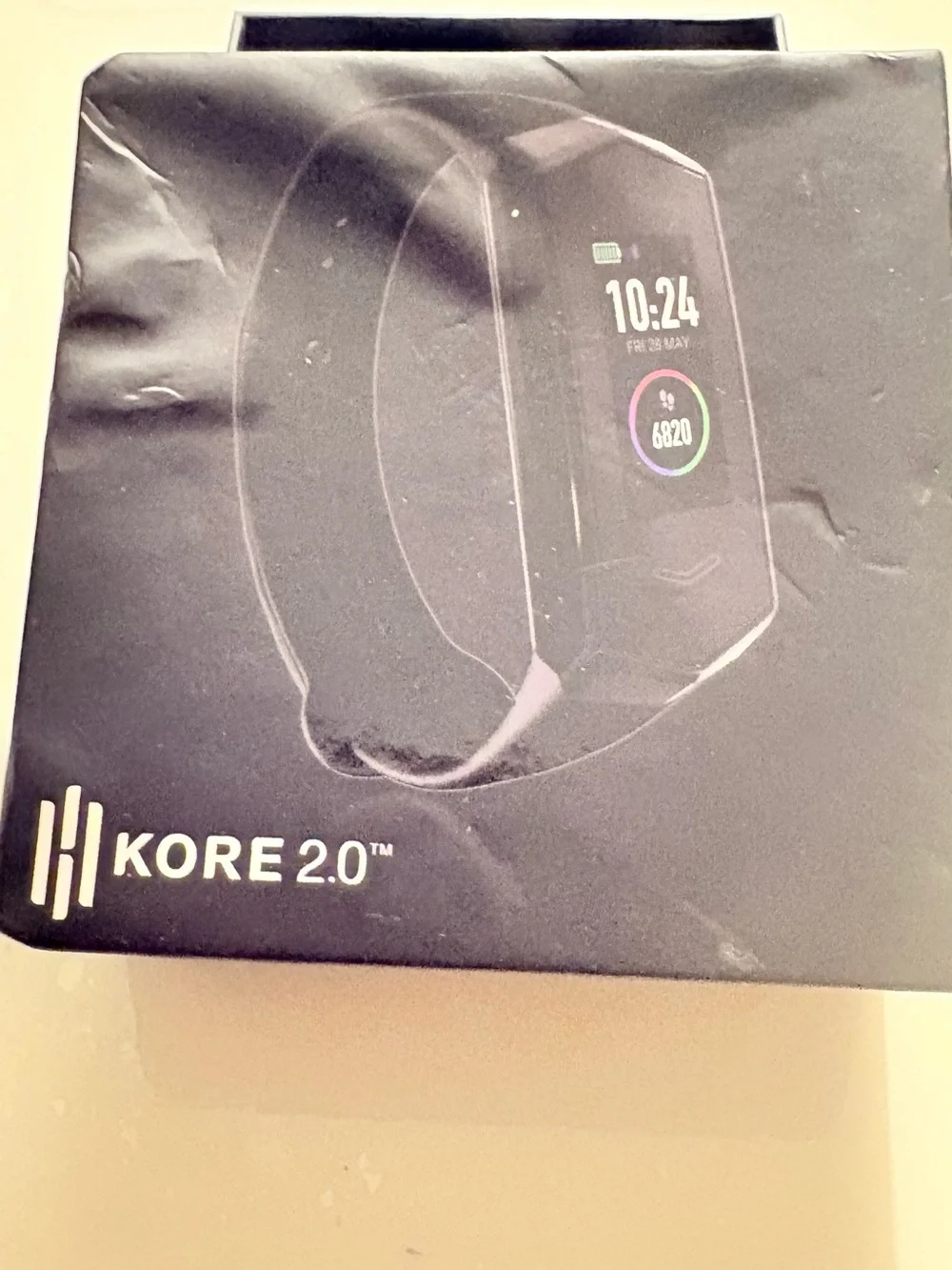 KORE 2.0 Activity Tracker Wristband Calorie/Pedometer/ Sleep Black iOS/Android